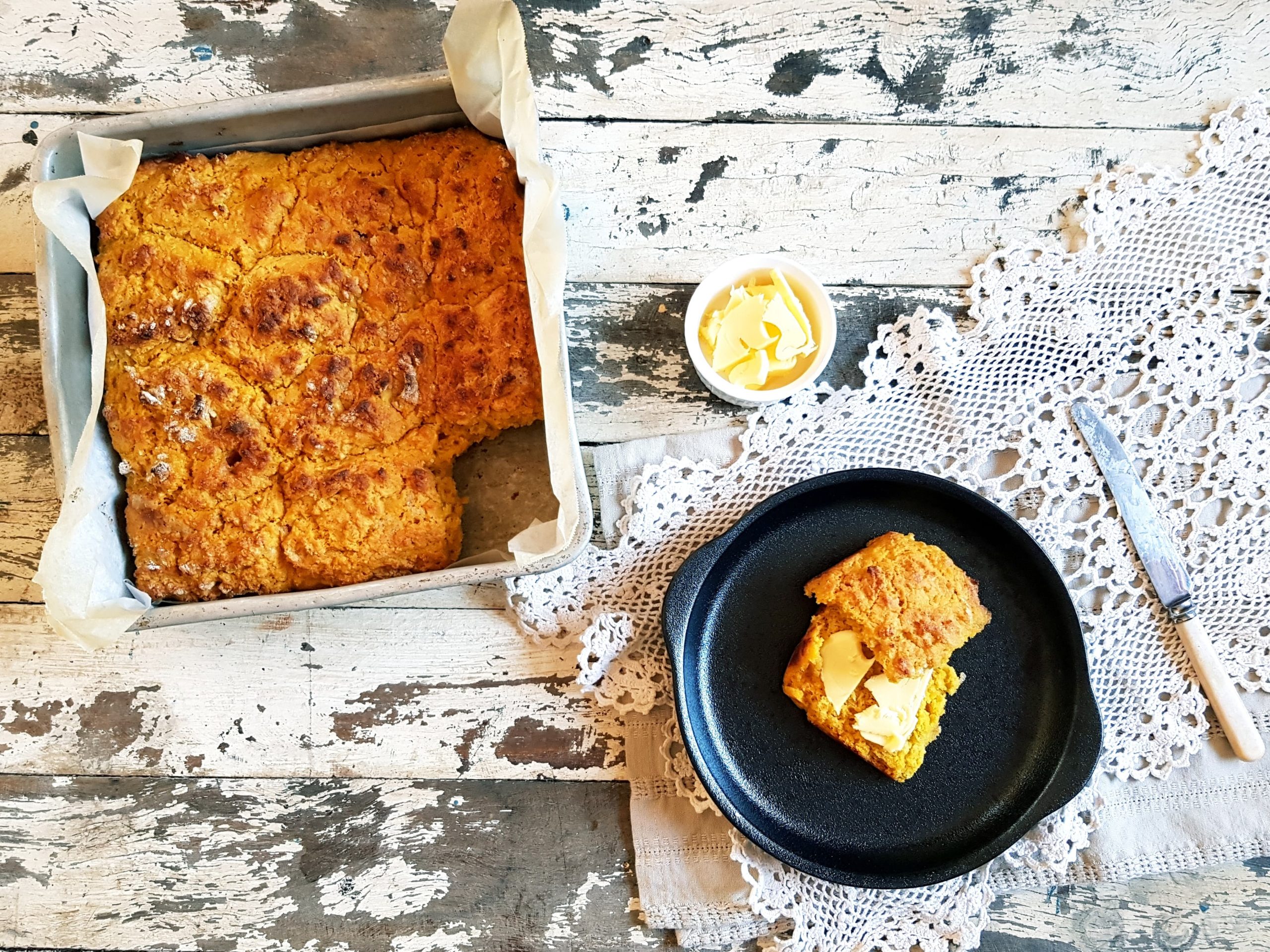 Easy, No-Knead Pumpkin Scones | Border Park Kitchen