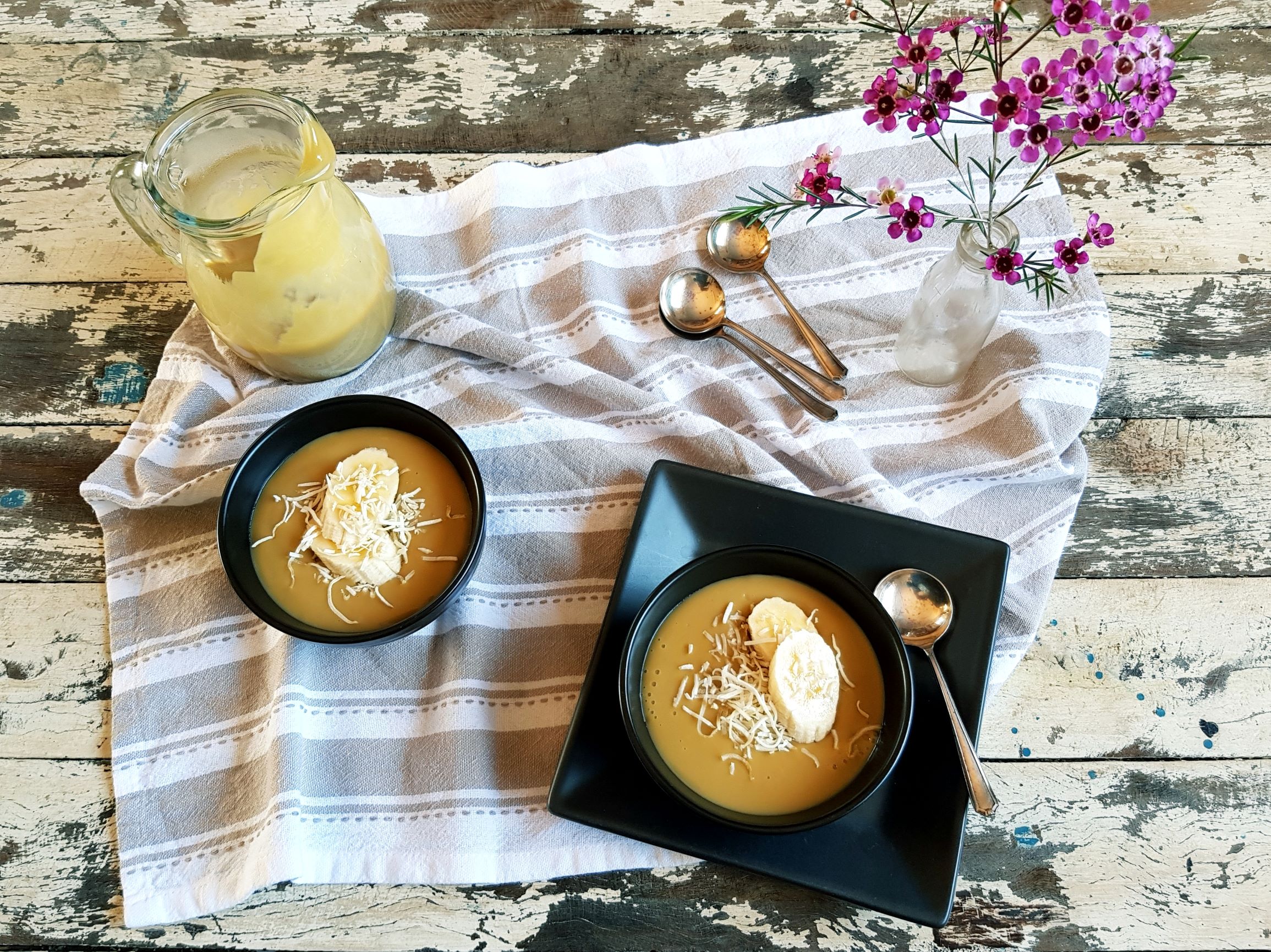 Caramel Coconut Custard | Border Park Kitchen