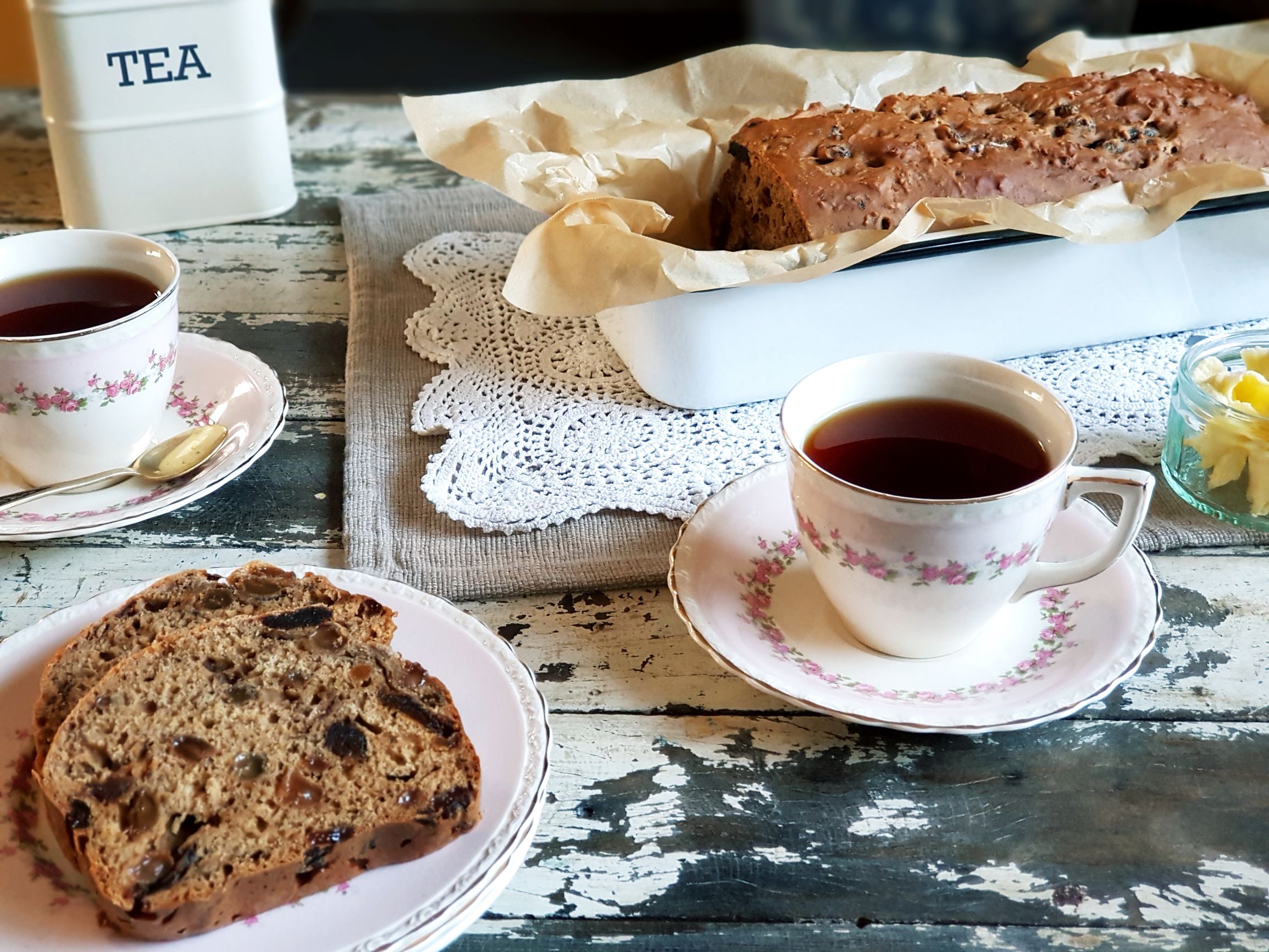 5-ingredient Irish Tea Loaf (Tea Brack) | Border Park Kitchen